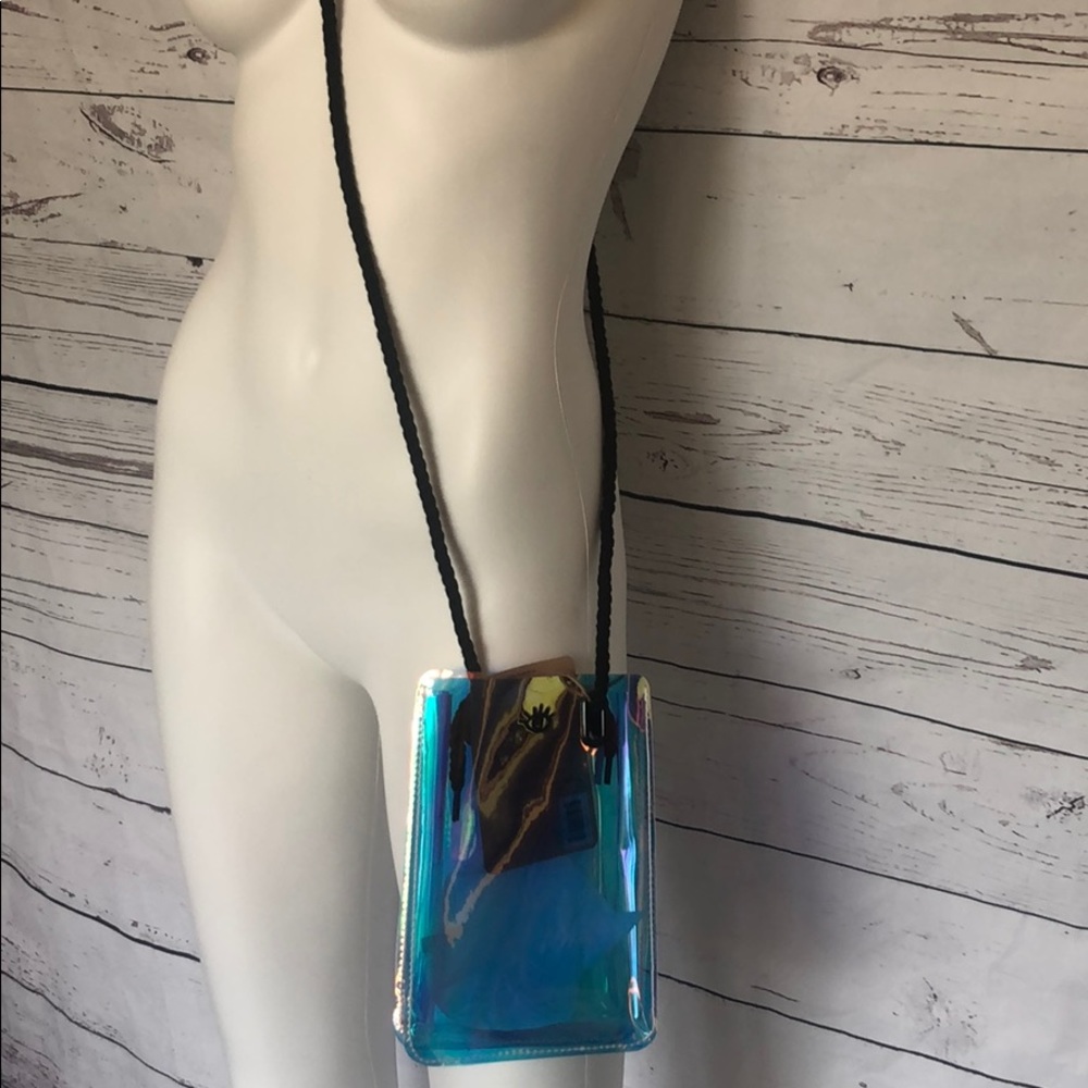 Iridescent Cross Body Bag NWT-Allows Touch Screen!